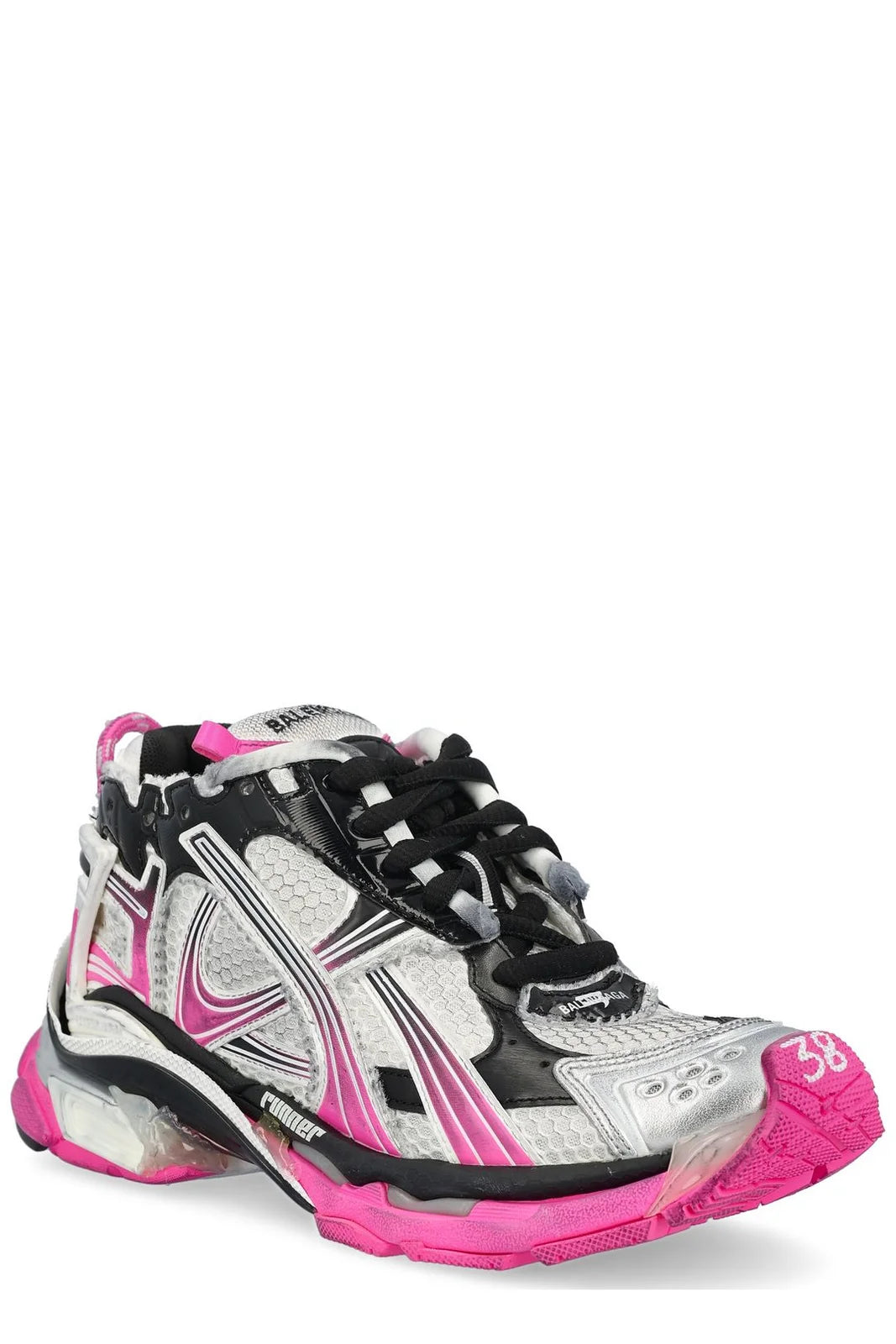 Balenciaga Gradient Lace-Up Sneakers