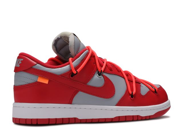 Off-White x Dunk Low 'University Red'