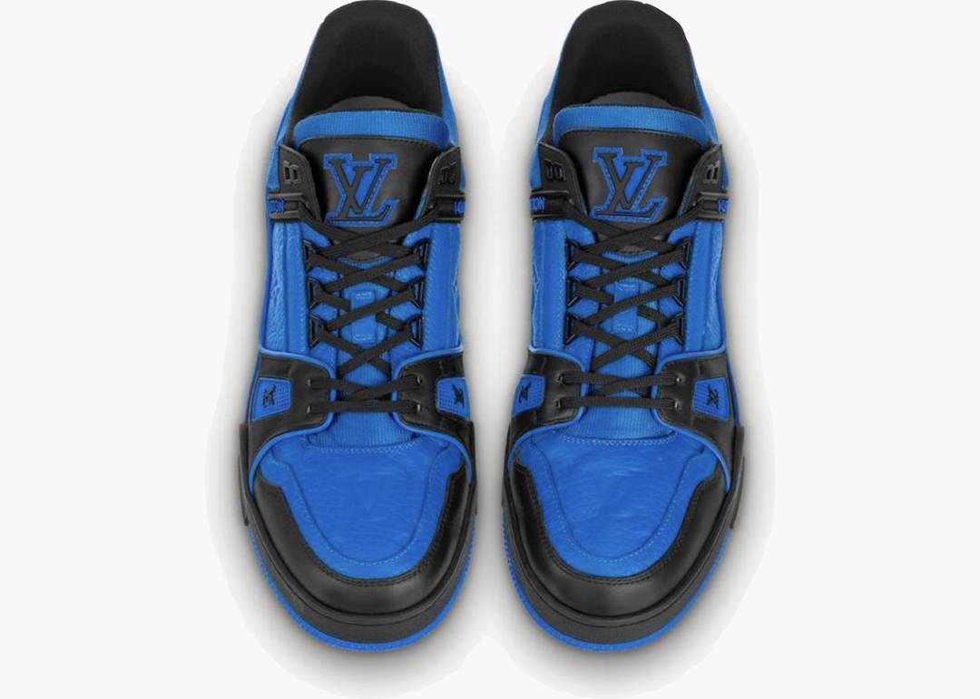 Louis Vuitton LV Trainer Black Blue