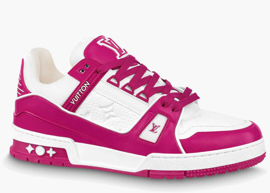 Louis Vuitton&nbsp;Trainer Low White Fuchsia